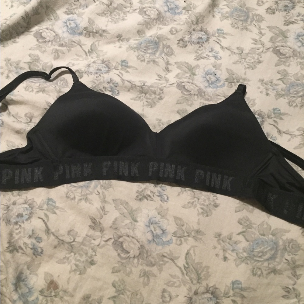 Pink bra